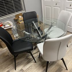 Table And 6 Chairs Set
