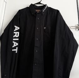 Ariat Button-Down Western Shirt Black