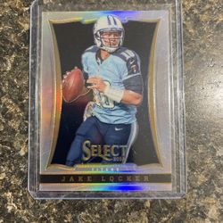 2013 Panini Select Jake Locker Tennessee Titans #32