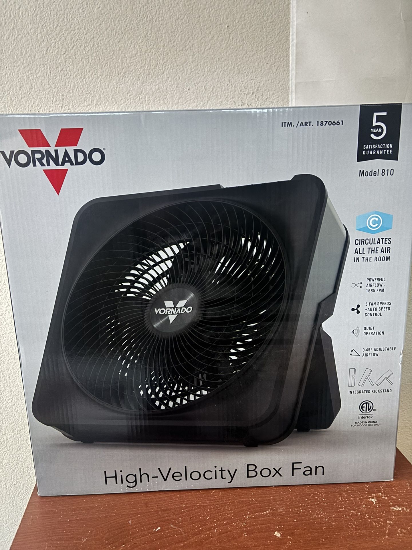 Vornado High Velocity Box Fan