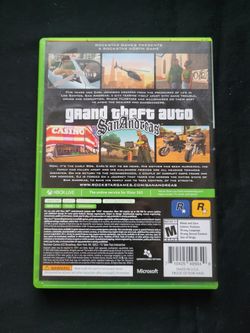 Grand Theft Auto GTA San Andreas - Xbox 360/Xbox One ( USADO