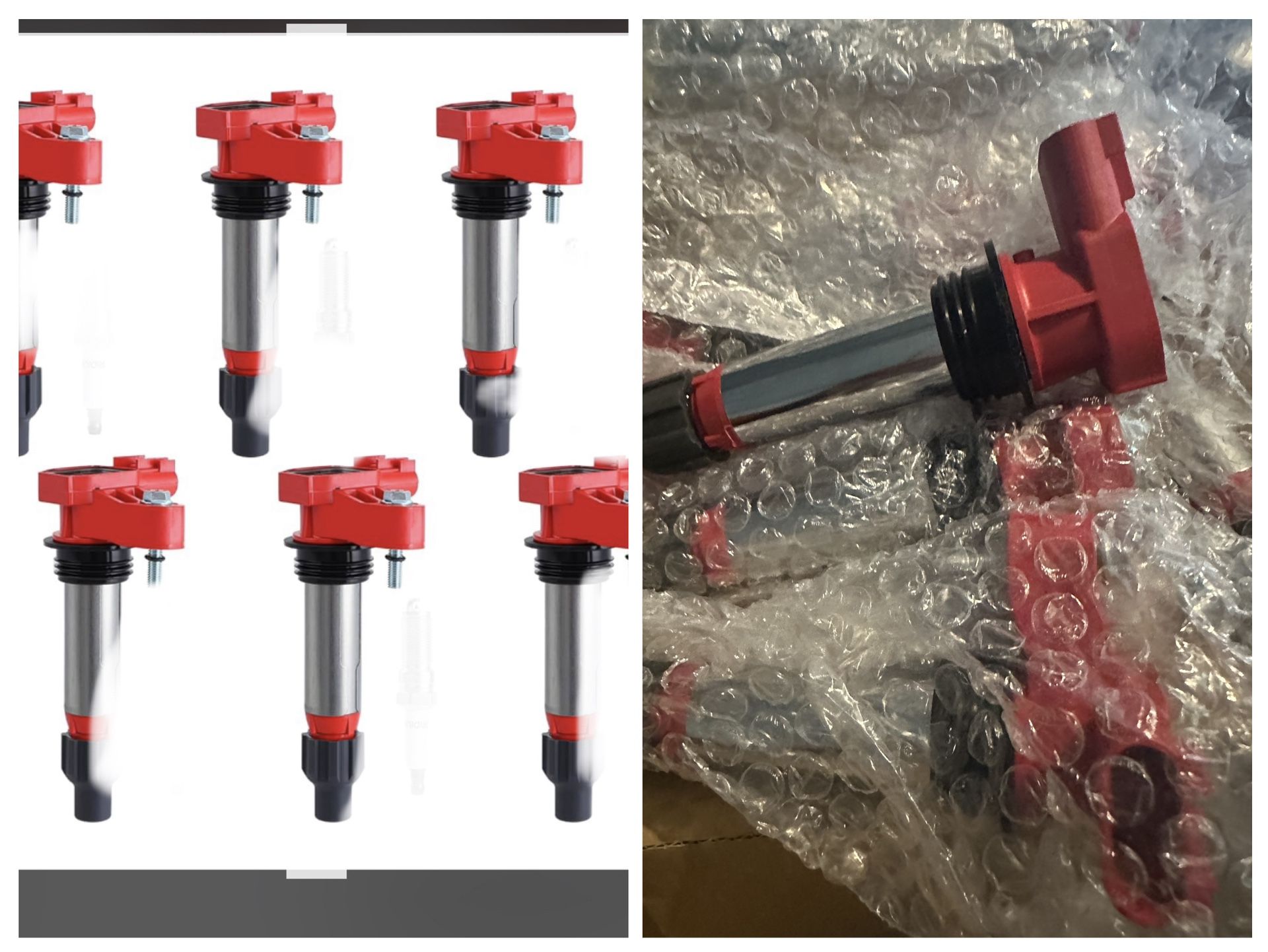 6 Pack Ignition Coils Compatible with Chevy Camaro Equinox Impala Malibu Traverse Buick Cadillac GMC UF569 41-109 Coil