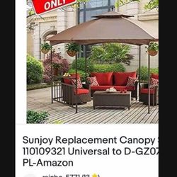 Gazebo Top Only 13x14 ‘ Foot
