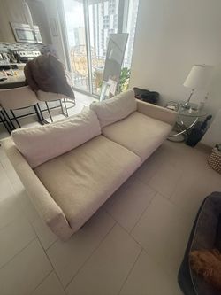 White West Elm Couch