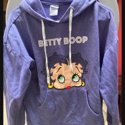 Betty Boop Women Sweatshirt Size L