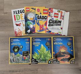 Lego Books & Nat Geo STEM Kits