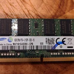 Samsung DDR4 8GB 2rx8 - 2133P - SEO - 10 LAPTOP memory