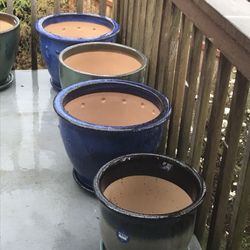 Extra Large Plants Pots 19” X 19” New All  New pots for plants new