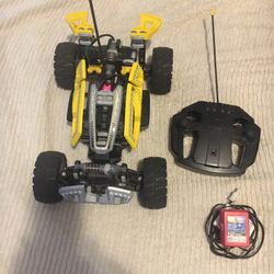 Lego dirt cruiser with controller and power Cord Rare Missing battery panel in the back But  it works fine