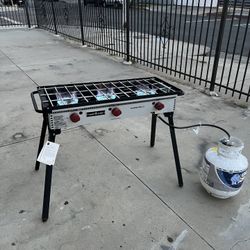 Camp Chef Grill Stove. Parrilla De 3 Quemadores 