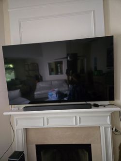65 Inch TV's  with mount. Sound Bar sold separately!
