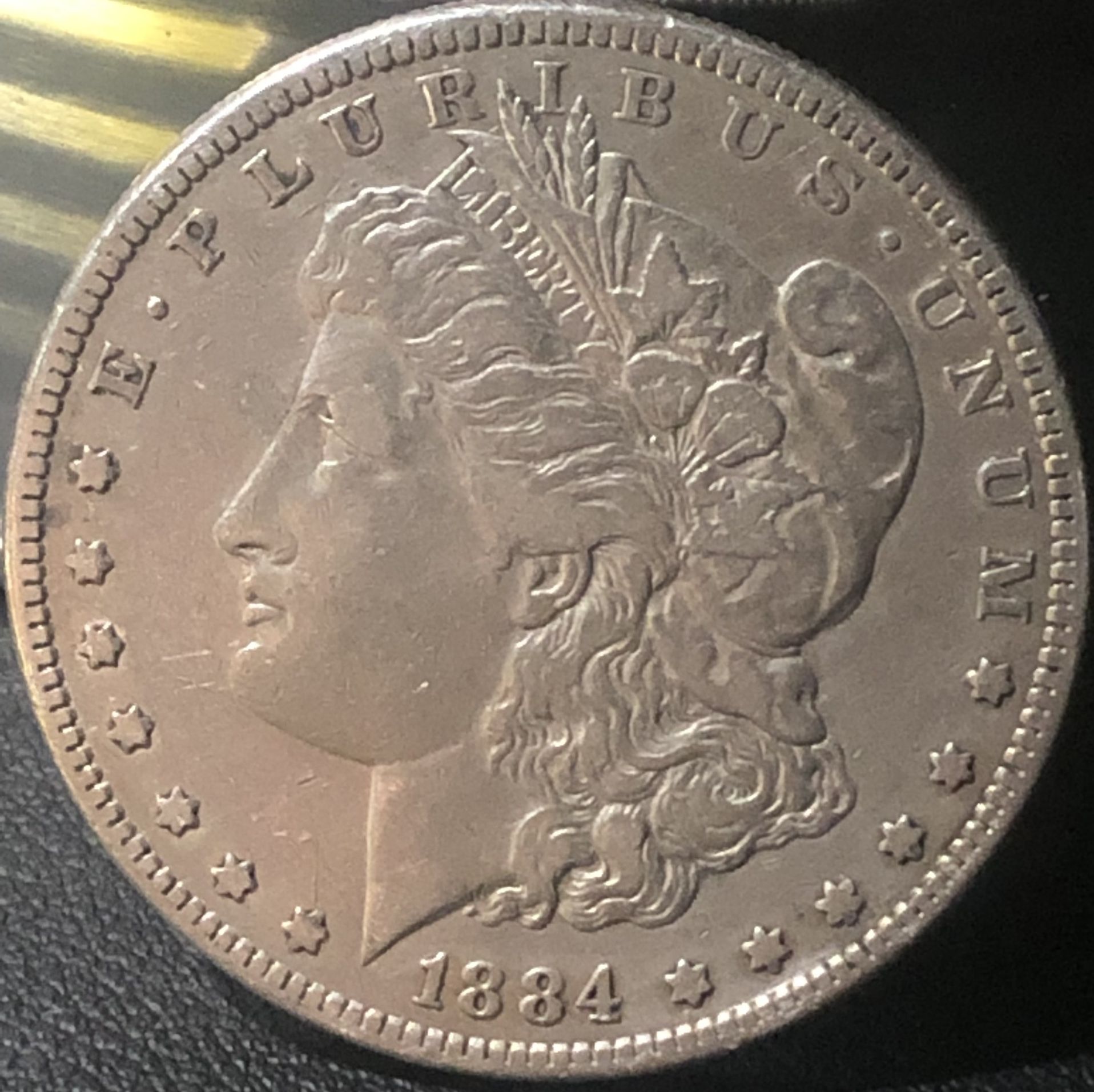 1884 Morgan Silver Dollar 
