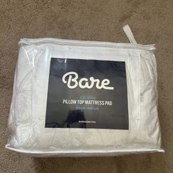 Bare Home California King Mattress Topper, Pillow Top Reversible, 1.5 inchh