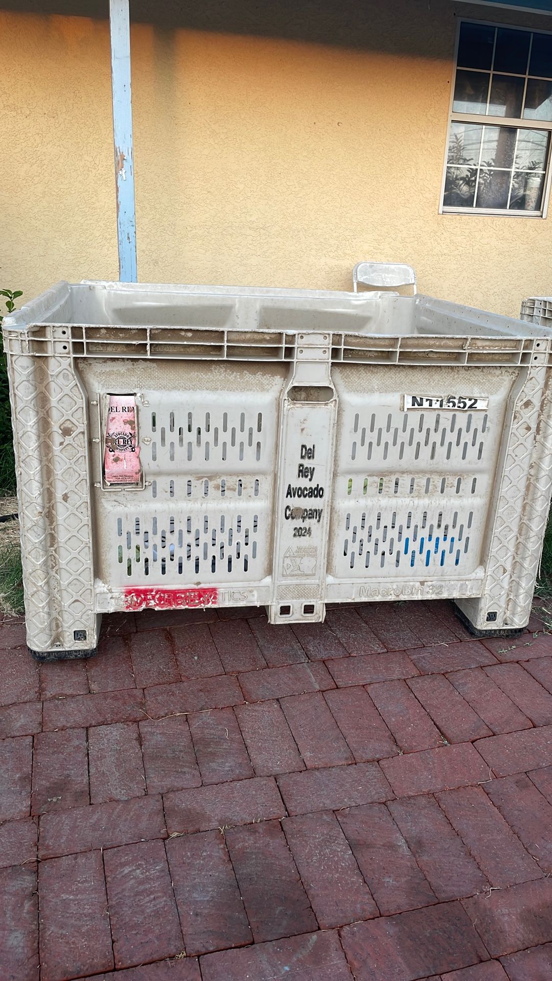 Free Large Plastic Crate