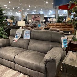PRICE REDUCED. Ashley Furniture Sofa and oversized Love Seat