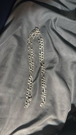 30’ diamond cut Figaro chain 925
