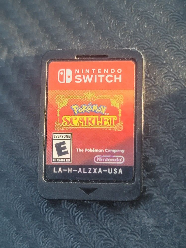 NINTENDO SWITCH POKEMON SCARLET
