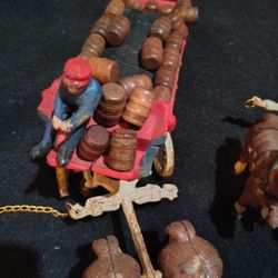 Vintage Mid Century Anheuser Busch Clydesdales 