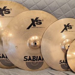 Sabian Xs 4pc  Drum Cymbal Set
