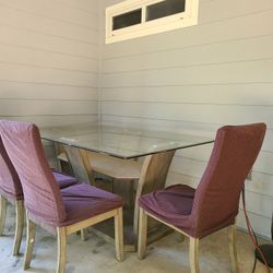 Dining Table With 4 Dining Chairs