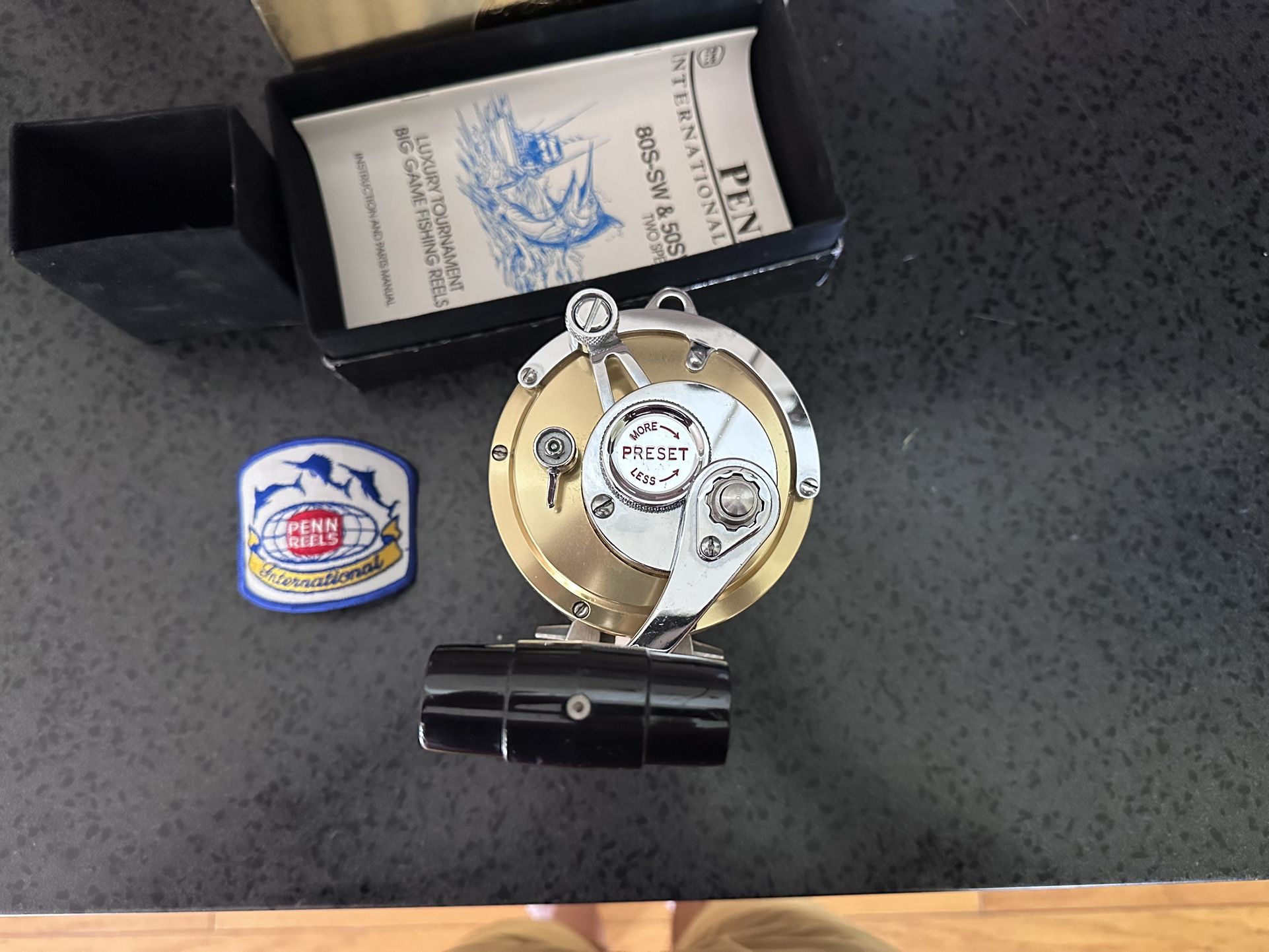 リール Penn Reels 50SW International II Penn International II 50SW Two Speed Reel