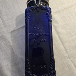 Vintage Colbalt Blue Canister 