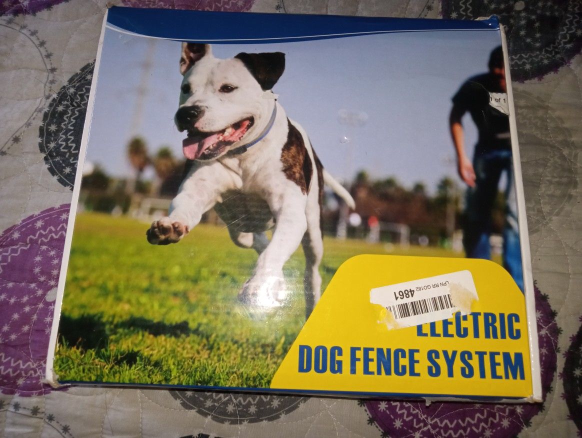 NEW ELECTRONIC DOG FENCE SYSTEM