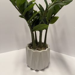 Artificial Plant Decorative Ceramic Pot
