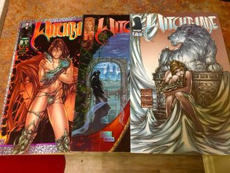 Witchblade comic books 5,6 and 7