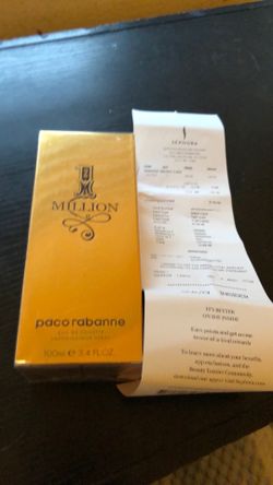 Paco Rabanne 1 Million Eau De Toilette 3.4 oz Men's Cologne