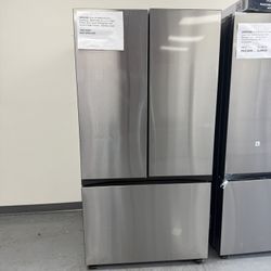 Bespoke 30 cu. ft. Standard Depth 3-Door French Door Smart Refrigerator in Stainless Steel with Autofill Water Pitcher