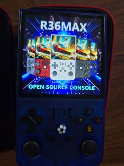 R36 MAX retro handheld videogame console