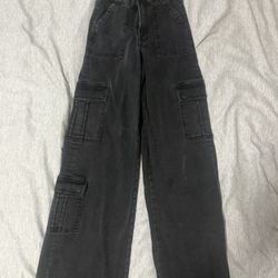 Hidden High Waisted Buckle Jeans 