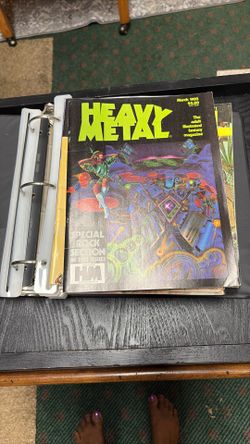 Heavy Metal 1980s Magazine S 