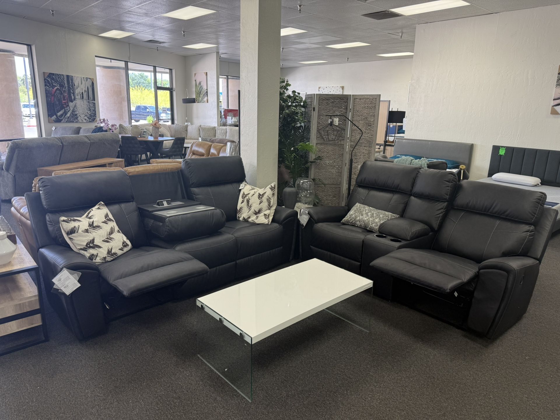Ashley Reclining Sofa And Loveseat