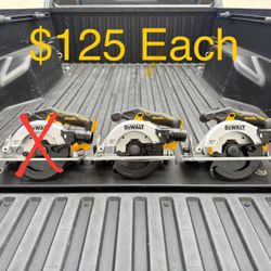  NEW DEWALT 20V MAX Cordless Brushless 6-1/2 in. Sidewinder Style Circular Saw (Tool Only) **2 Available, $125 Each**