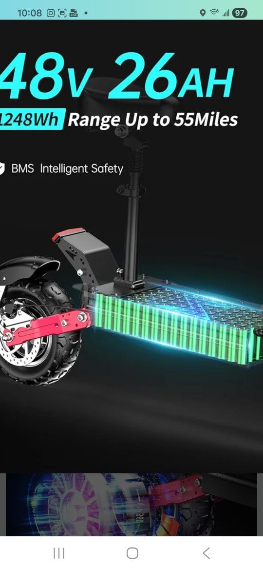 Electric Scooter... 11inch Tire