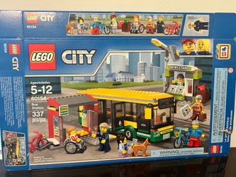 LEGO City Bus Station Set 60154 Used