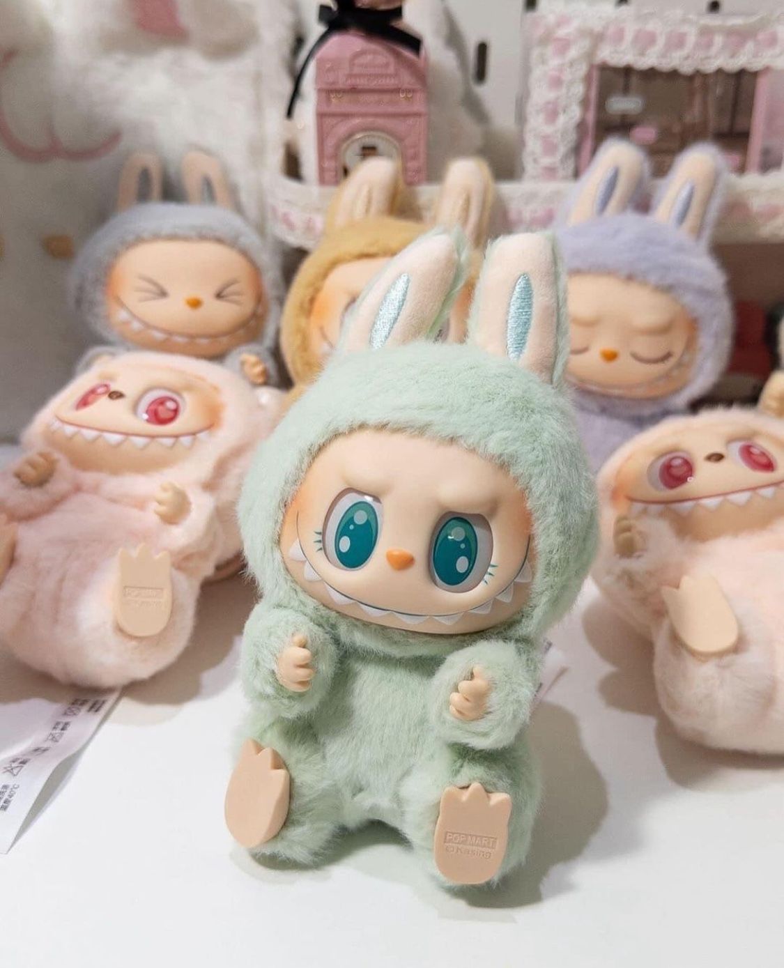 POP MART Labubu The Monsters Have A Seat - QUQU (Green)