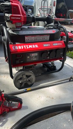 Craftsman 3650W / 4550W Portable Generator