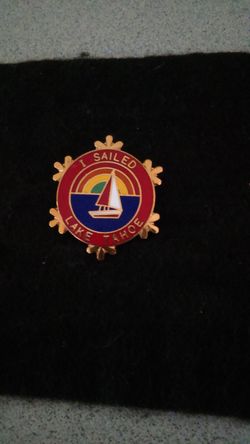 I SAILED LAKE TAHOE PIN