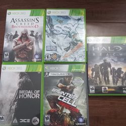 Xbox 360 Video Game Lot