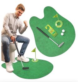 New In Box! Potty Putter Toilet Time Golf Game $8 (#C-127)