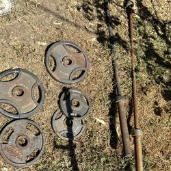 Weight Plates And Barbells 