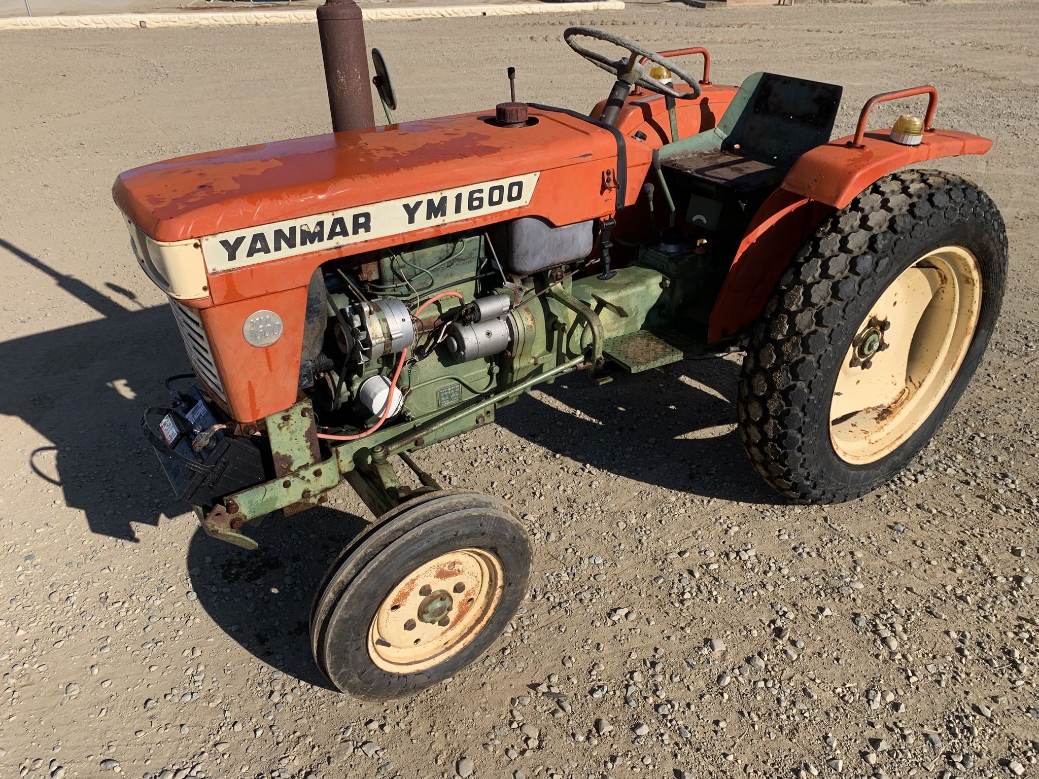 Yanmar 1600 Tractor With Implements