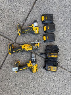 Dewalt 20v drills and more
