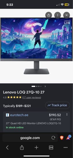 Lenovo  monitor