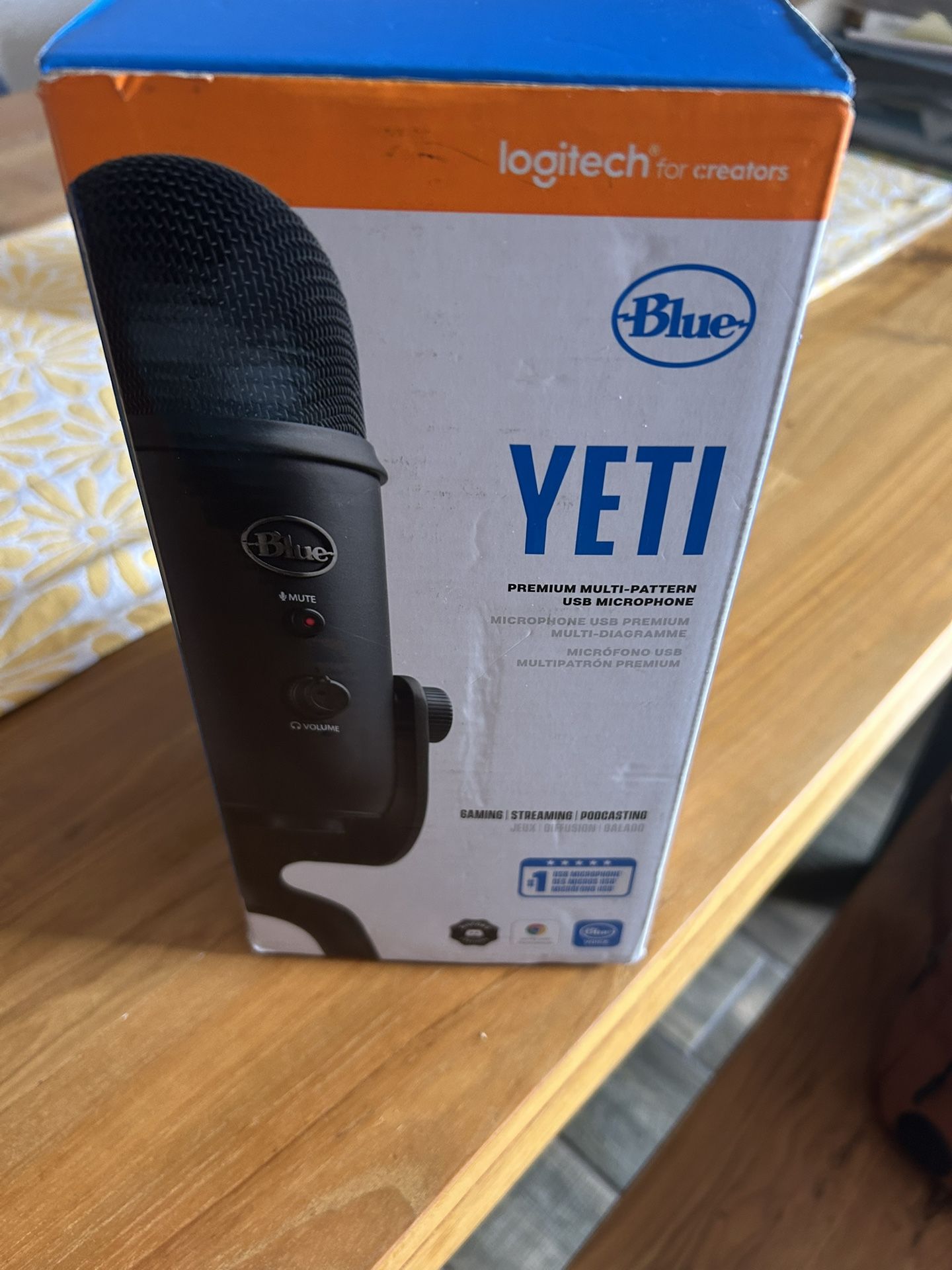 Yeti microphone