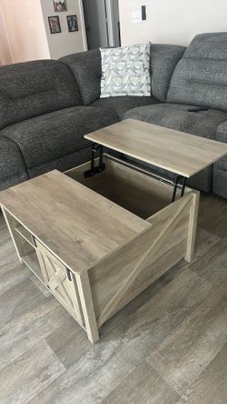 Beige Coffee Table