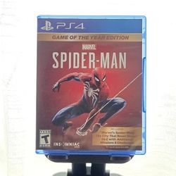 Spider-Man Ps4 (Game Of The Year Edition)
